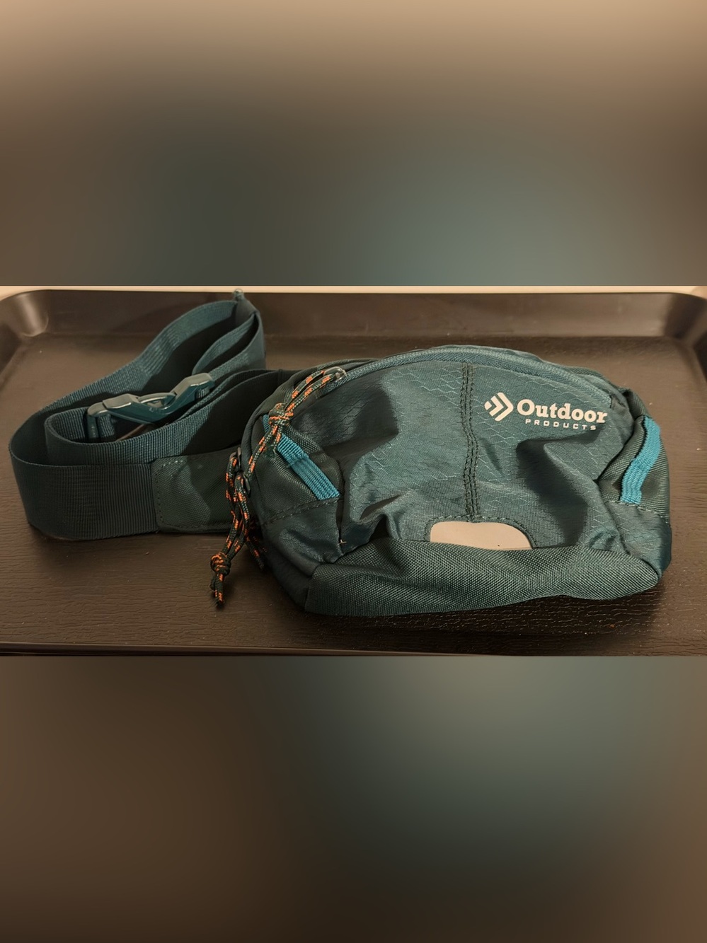 Outdoor Products Essential Waist Pack Unisex OS Green Hiking Fanny Pack